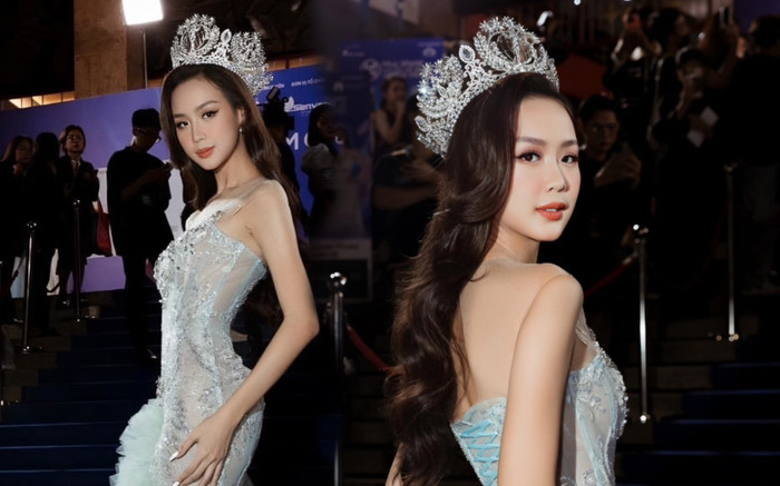 Hoa hậu Bảo Ngọc ghi điểm mạnh với hành động tinh tế tại chung khảo Miss World Vietnam 2023 Ảnh 2