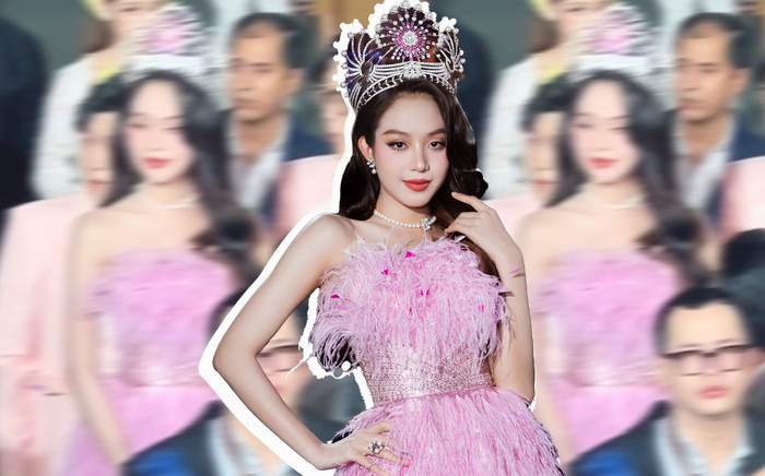 Rộ clip Hoa hậu Thanh Thủy chen hàng tại Miss World Vietnam 2023, cộng đồng mạng phản ứng ra sao? Ảnh 2