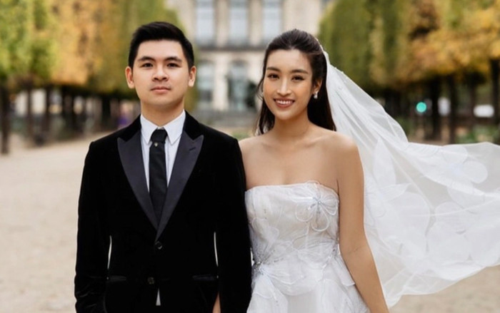 Ảnh cưới rõ nét của Đỗ Mỹ Linh và thiếu gia Vinh Quang tại trời Âu Ảnh 2