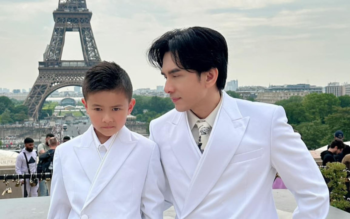 Đan Trường diện vest đôi với quý tử, hé lộ cát-sê 'khủng' của con trai khi được mời đi hát Ảnh 2