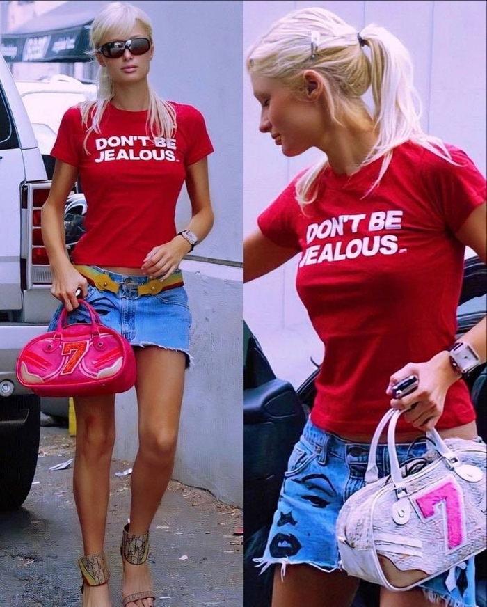 Không Bella Hadid, Paris Hilton mới là bà hoàng của phong cách 'gái quậy' Y2K Ảnh 3