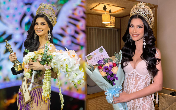  Miss Grand Indonesia 2023 khiến dân tình mê mẩn với màn 'lột xác' hậu đăng quang: Mới 3 ngày thôi mà! Ảnh 2