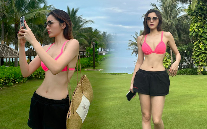 Kỳ Duyên bị soi chỉnh sửa 'quá tay' trong loạt ảnh khoe body 'khét lẹt', chính chủ phản ứng ra sao? Ảnh 2