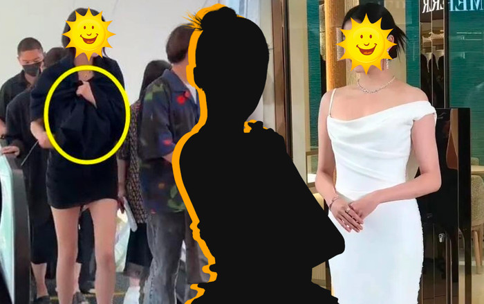 Nữ diễn viên đình đám vướng tin đồn mang thai khi lộ vòng 2 bất thường, phải liên tục dùng tay che chắn Ảnh 2