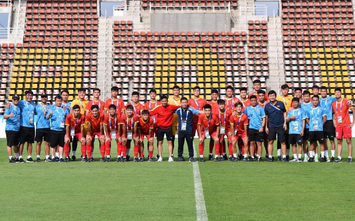 U17 Việt Nam của HLV Hoàng Anh Tuấn xuất trận ở giải châu Á Ảnh 2