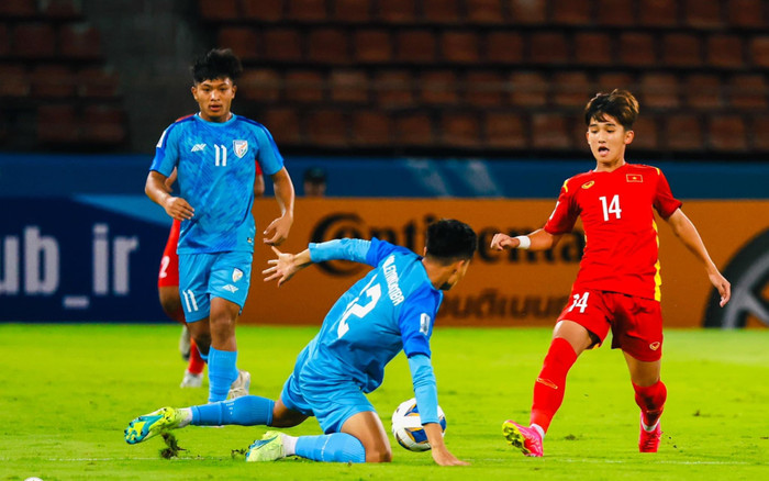 Siêu phẩm sút xa khiến U17 Việt Nam mất chiến thắng Ảnh 2