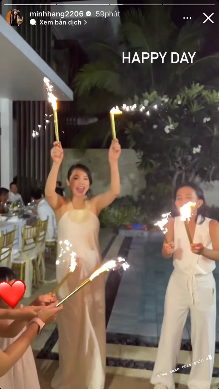  'Mẹ bầu' Minh Hằng 'quậy tới nóc' nhân dịp đặc biệt, nhìn là thấy cuộc sống hào môn hạnh phúc cỡ nào Ảnh 3