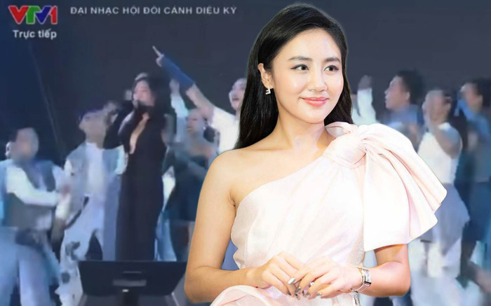 Văn Mai Hương gặp sự cố trên sóng truyền hình trực tiếp, xử lý ra sao mà được dân mạng chấm 10 điểm? Ảnh 2