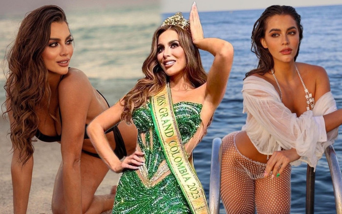 Dành cả thanh xuân thi hoa hậu, nữ kỹ sư đăng quang Miss Grand Colombia 2023, sắc vóc 'đẹp từng centimet' Ảnh 2