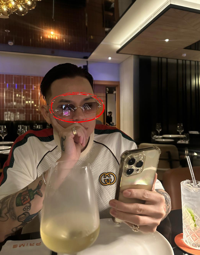 Phương Ly - Andree được cho đi ăn tối cùng nhau. (Ảnh: FBNV)