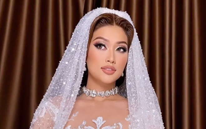 Vừa phủ nhận chuyện hẹn hò với học trò Trường Giang, Đoàn Thiên Ân lại lộ ảnh thử váy cưới? Ảnh 2