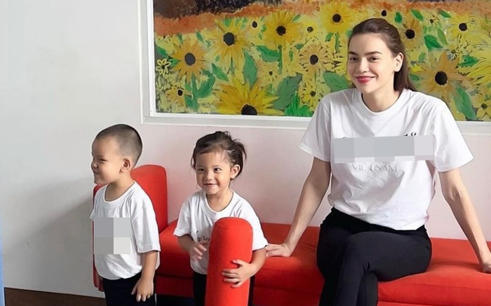 Hai nhóc tỳ Hồ Ngọc Hà theo mẹ đi diễn, quý tử Leon gây chú ý vì chi tiết này Ảnh 2