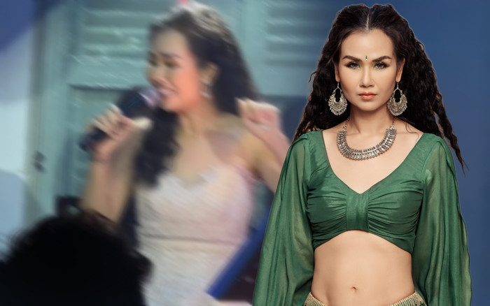 Võ Hạ Trâm hát nhạc 'Nàng tiên cá' trong đêm diễn: Còn gì làm khó được 'dâu Ấn' nữa không? Ảnh 2