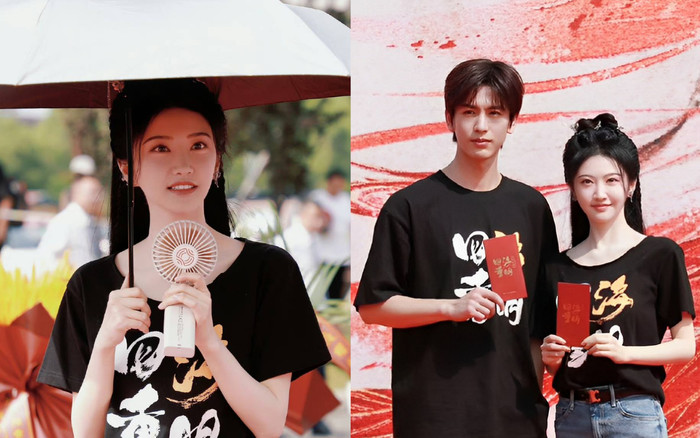 Cảnh Điềm và bạn trai Bạch Lộc chung khung hình: Chênh lệch gần 10 tuổi nhưng nhìn lạ lắm! Ảnh 2