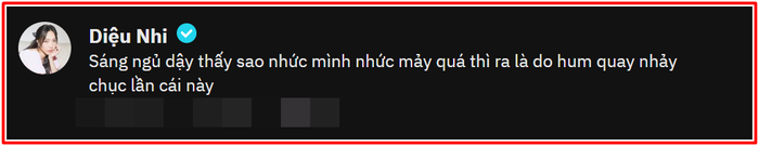  Vắng Anh Tú, Diệu Nhi ê ẩm hết người sau khi nhảy nhót cùng 1 chàng trai khác Ảnh 3