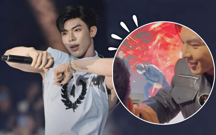 ERIK xuống sân khấu chỉa micro nhờ Tuấn Hưng hát: Nam ca sĩ phản ứng thế nào? Ảnh 2