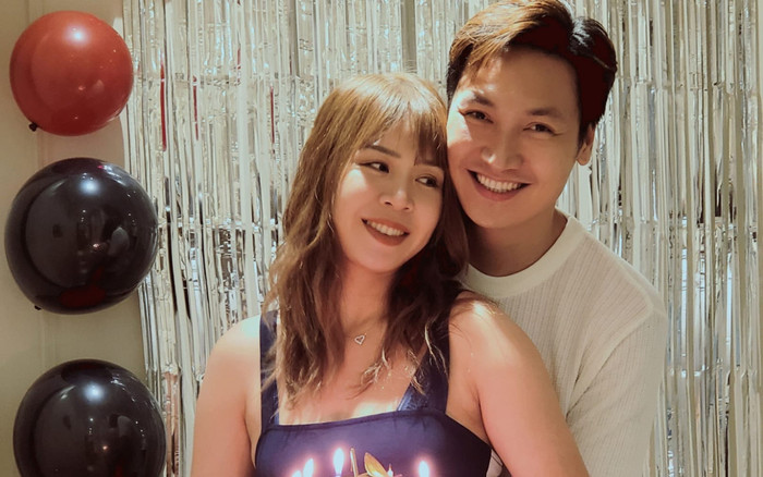 Bà xã Mạnh Trường hạnh phúc đón sinh nhật tuổi 38 bên gia đình, nhan sắc và mẹ 3 con gây chú ý Ảnh 2