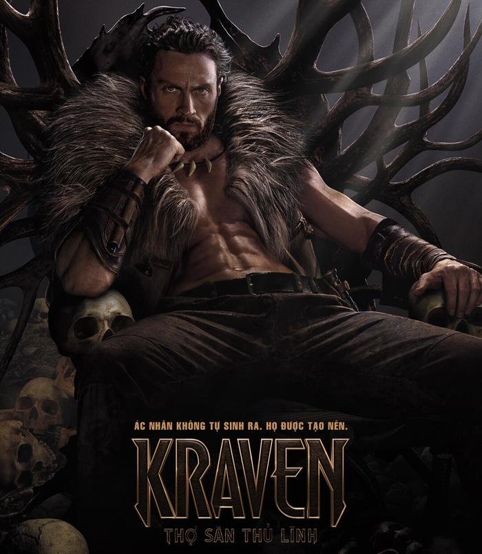 Aaron Taylor-Johnson hóa phản diện tàn ác của Spider-Man trong phim Kraven The Hunter Ảnh 1