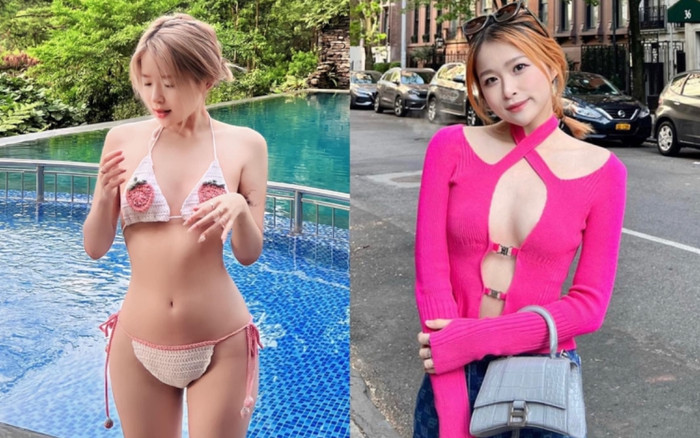 Rich kid Chao gây 'nhức mắt' với bộ ảnh diện bikini tại bể bơi khoe body gợi cảm Ảnh 2