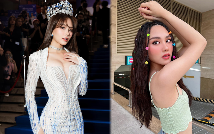 Cư dân mạng so sánh vòng 1 trước và sau khi vướng nghi vấn 'dao kéo' của Hoa hậu Mai Phương.