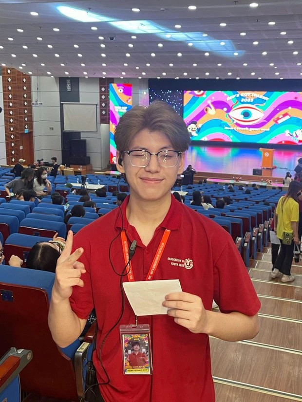 Với Quang Huy, chỉ có cố gắng học tập mới có thể giúp các sĩ tử vượt qua kỳ thi một cách thành công