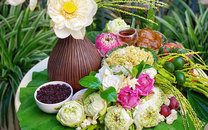 Đẹp nức lòng những mâm cúng Tết Đoan Ngọ đến từ các chị em hội yêu bếp Ảnh 2