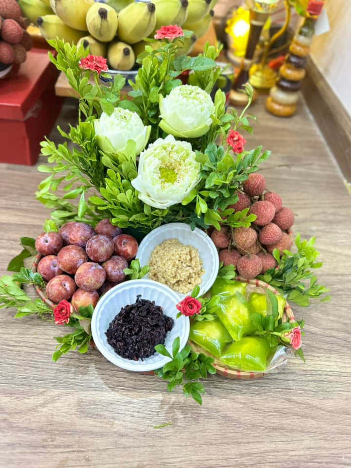 Đẹp nức lòng những mâm cúng Tết Đoan Ngọ đến từ các chị em hội yêu bếp Ảnh 7