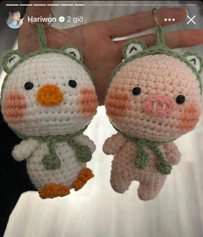 Hari Won khoe hoa, quà nhận được nhân dịp sinh nhật.