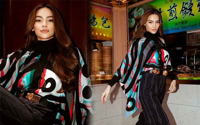 Hồ Ngọc Hà diện đồ thùng thình ở Thượng Hải vẫn được khen: Ai dám mặc bộ này ngoài chị? Ảnh 2