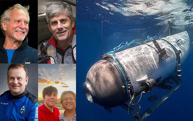 Hé lộ 'giây cuối cùng' của 5 nạn nhân trong tàu ngầm thám hiểm xác Titanic Ảnh 2