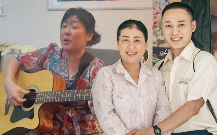 Nghệ sĩ Thanh Thủy trổ tài đàn hát ở tuổi 60: Dân mạng phản ứng ra sao? Ảnh 2