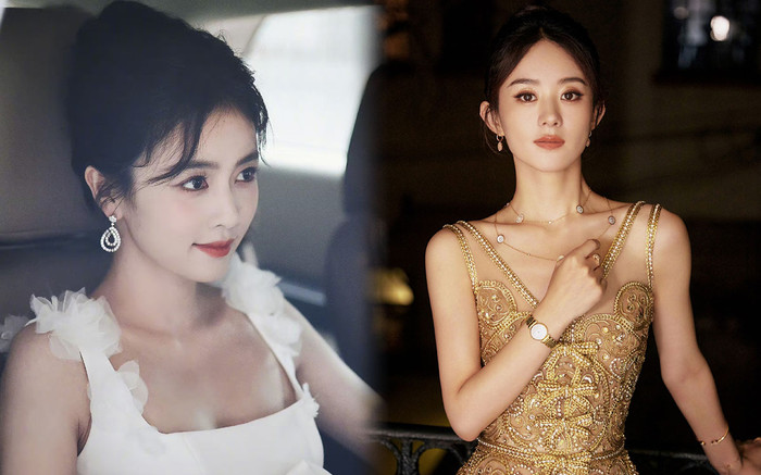 Bạch Lộc hóa 'công chúa tuyết' trên thảm đỏ Bạch Ngọc Lan, liệu có lấn át Triệu Lệ Dĩnh? Ảnh 2