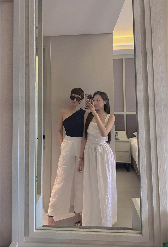 Đứng chung khung hình với mẹ, người đẹp cũng phải thừa nhận: 'Doãn Hải My đang cảm thấy bị lép vế'.