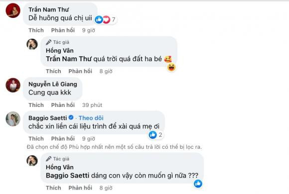 Hàng loạt sao Việt bày tỏ sự phấn khích, khen ngợi sự biến đổi ngoại hình của vợ chồng NSND Hồng Vân. (Ảnh chụp màn hình)