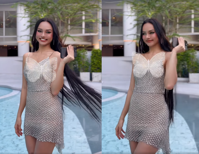 Trong một đoạn clip mới nhất, nhan sắc của Mai Ngô đã có phần khác lạ hơn với chiếc mũi cao vút, đầu mũi thon gọn. Cô nàng nhận về nhiều lời khen cho màn nâng cấp gương mặt thành công. 