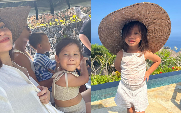 Ái nữ nhà Hồ Ngọc Hà có hành động chuẩn 'con nhà nòi', quay sang cậu út Leon mà bật cười Ảnh 2