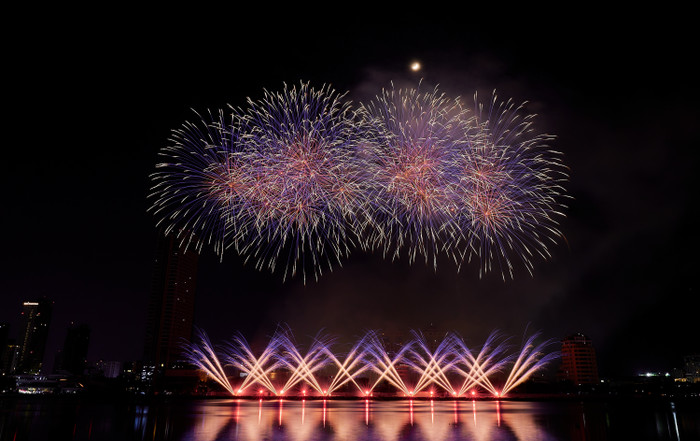 Đội Ba Lan thể hiện phần trình diễn mang tên “Rồng pháo hoa”&nbsp;