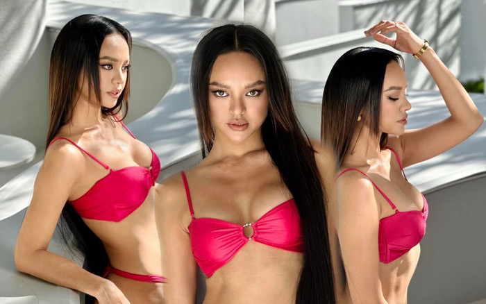 Body 'nóng như nước sôi' của Mai Ngô: Vòng 3 căng đét, hông quả táo nhìn phát mê Ảnh 2