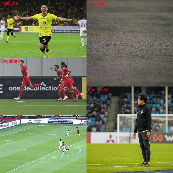 Sân Mỹ Đình từng là chủ đề được người hâm mộ rất quan tâm ở AFF Cup 2022, bởi mặt sân xấu.