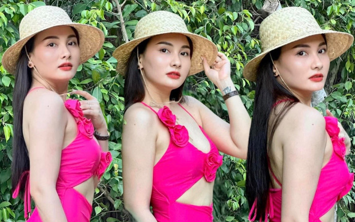 Bảo Thanh gây 'náo loạn' khi tung ảnh diện áo tắm, body mẹ 2 con khiến dân tình u mê Ảnh 2
