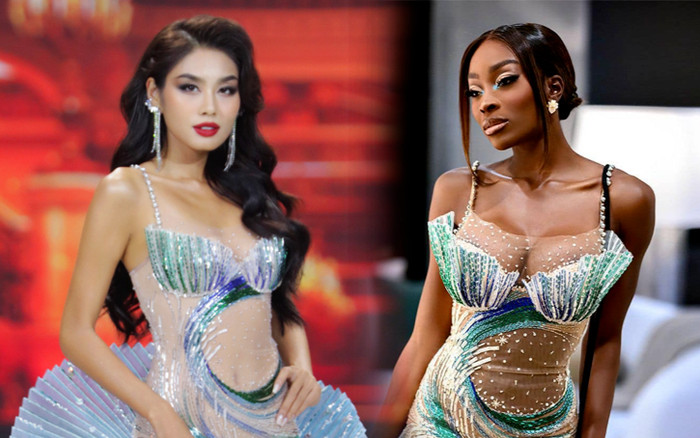 Chiếc váy tiên cá của Á hậu Thảo Nhi Lê được Chelsea Lazkan diện xuất hiện trên Netflix Ảnh 2