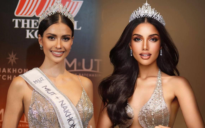 'Mỏi mắt' tìm điểm khác biệt giữa 2 nàng hậu nổi tiếng: sao mà giống chị em quá vậy? Ảnh 2