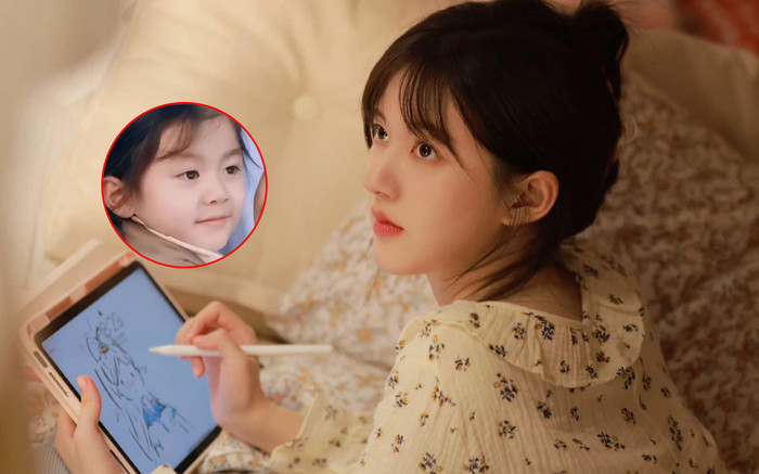 Chính thức lộ diện con gái của Triệu Lộ Tư, chuẩn bản sao tí hon của mẹ Ảnh 2