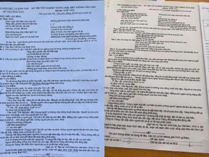  Đã xác định được thí sinh làm lọt đề Văn thi tốt nghiệp THPT, không được làm bài thi vào ngày mai Ảnh 1