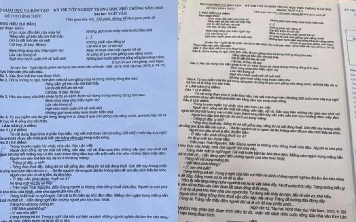 Đã xác định được thí sinh làm lọt đề Văn thi tốt nghiệp THPT, không được làm bài thi vào ngày mai Ảnh 2