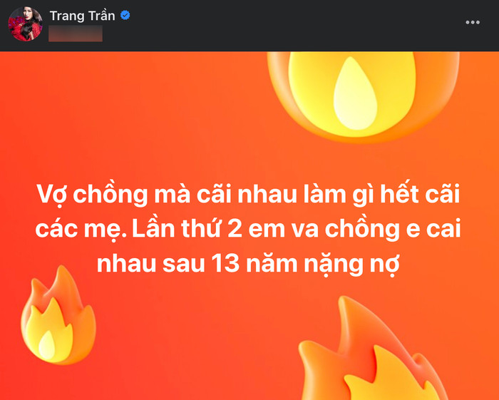  Vợ chồng Trang Trần cãi nhau sau ít ngày kết hôn, chuyện gì đây? Ảnh 3