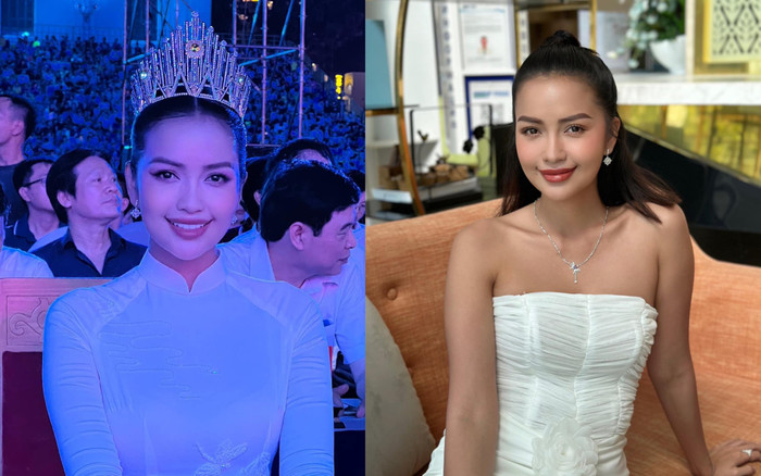 Ngọc Châu bất ngờ tái xuất với vương miện 'Bản lĩnh Việt Nam', đẹp hơn lúc thi Miss Universe không? Ảnh 2