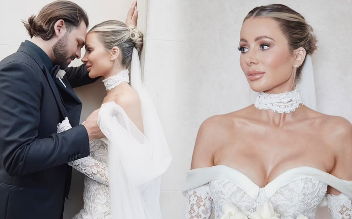 Chiêm ngưỡng váy cưới trị giá 30.000 Bảng Anh của sao nữ Love Island: Lễ cưới bạc tỉ tại London Ảnh 2
