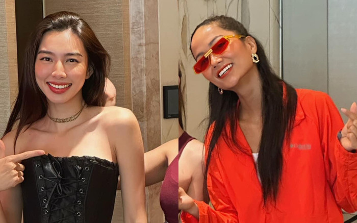 Lần đầu Hoa hậu Thuỳ Tiên và H'Hen Niê 'đọ sắc' trong cùng một khung hình, ai hơn ai? Ảnh 2