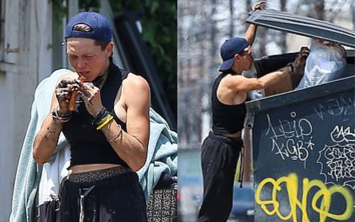 Bắt gặp cựu người mẫu bới rác kiếm ăn, lang thang ngoài đường và phải vật lộn với cơn nghiện Ảnh 2